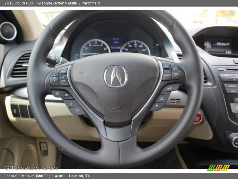 Graphite Luster Metallic / Parchment 2013 Acura RDX