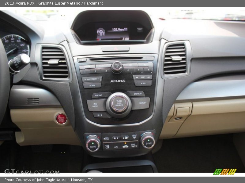Graphite Luster Metallic / Parchment 2013 Acura RDX