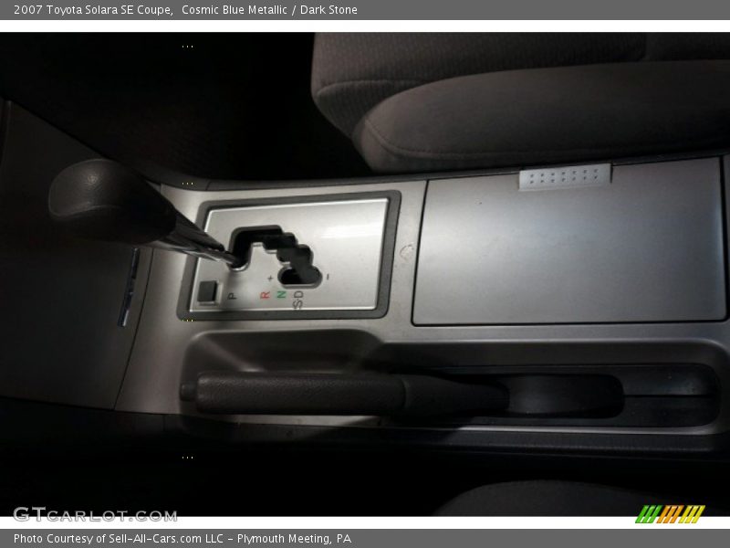 Cosmic Blue Metallic / Dark Stone 2007 Toyota Solara SE Coupe