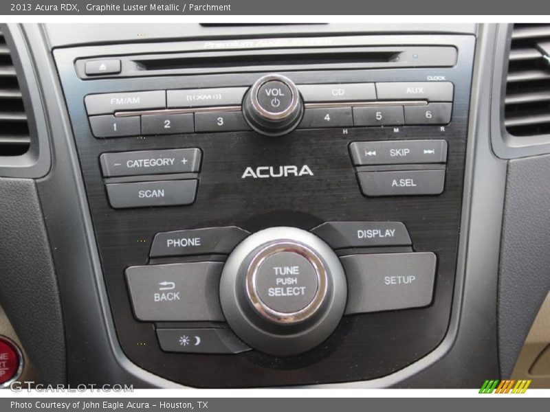 Graphite Luster Metallic / Parchment 2013 Acura RDX