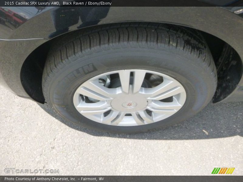 Black Raven / Ebony/Ebony 2015 Cadillac SRX Luxury AWD