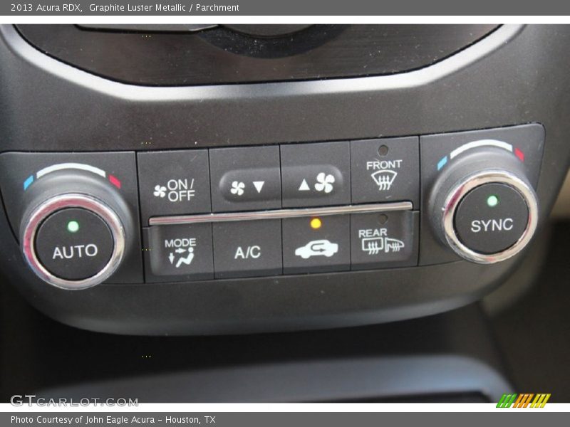 Graphite Luster Metallic / Parchment 2013 Acura RDX