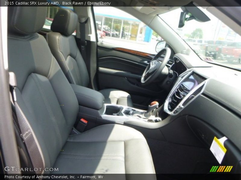 Black Raven / Ebony/Ebony 2015 Cadillac SRX Luxury AWD