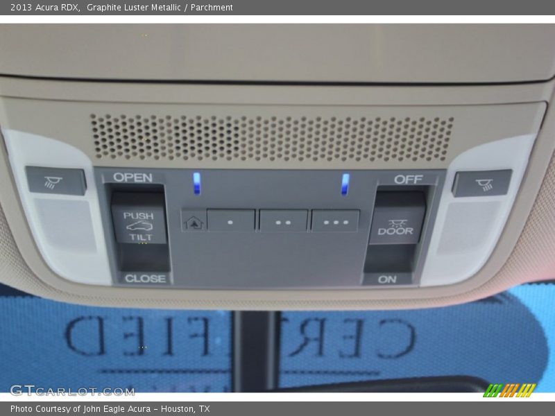 Graphite Luster Metallic / Parchment 2013 Acura RDX