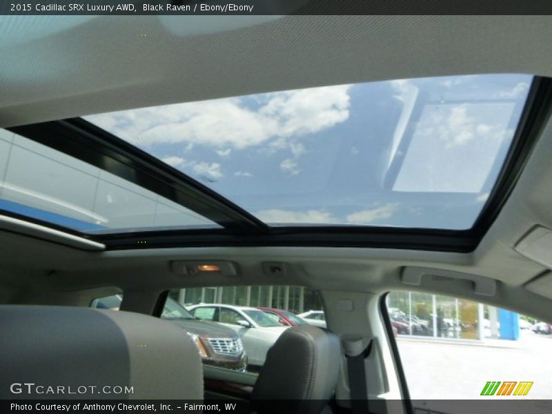 Black Raven / Ebony/Ebony 2015 Cadillac SRX Luxury AWD