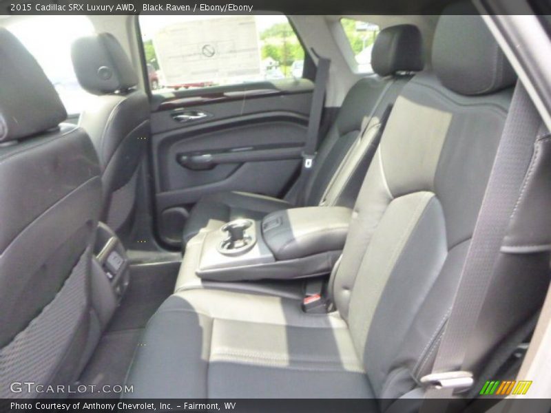 Black Raven / Ebony/Ebony 2015 Cadillac SRX Luxury AWD