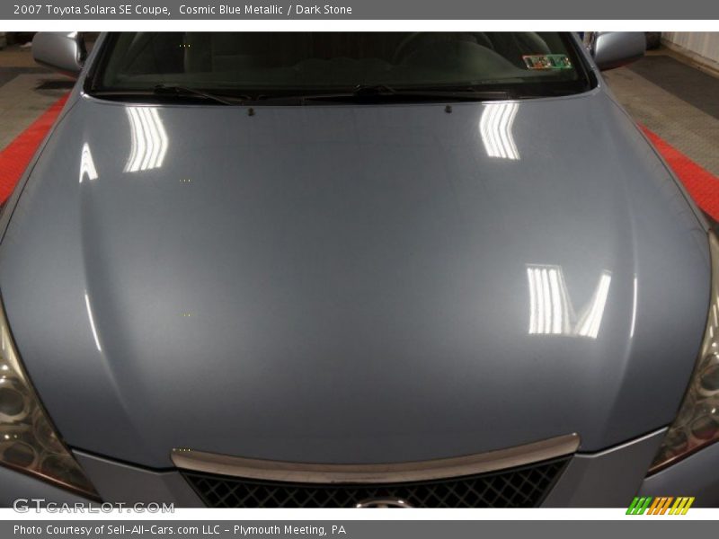 Cosmic Blue Metallic / Dark Stone 2007 Toyota Solara SE Coupe