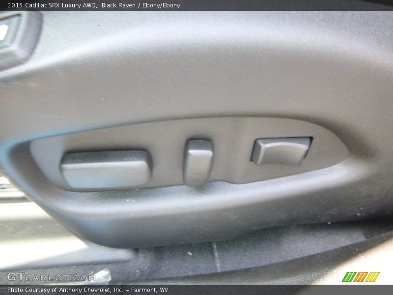 Black Raven / Ebony/Ebony 2015 Cadillac SRX Luxury AWD