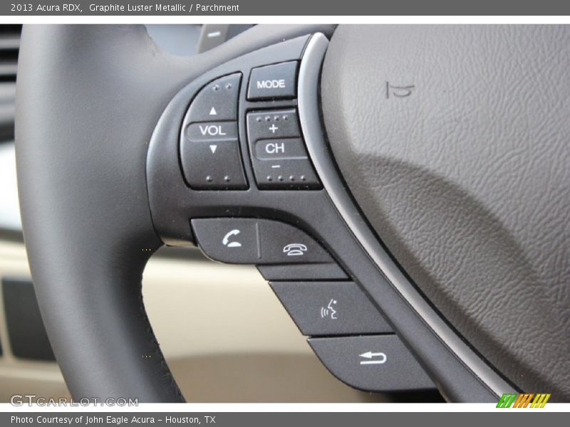 Graphite Luster Metallic / Parchment 2013 Acura RDX