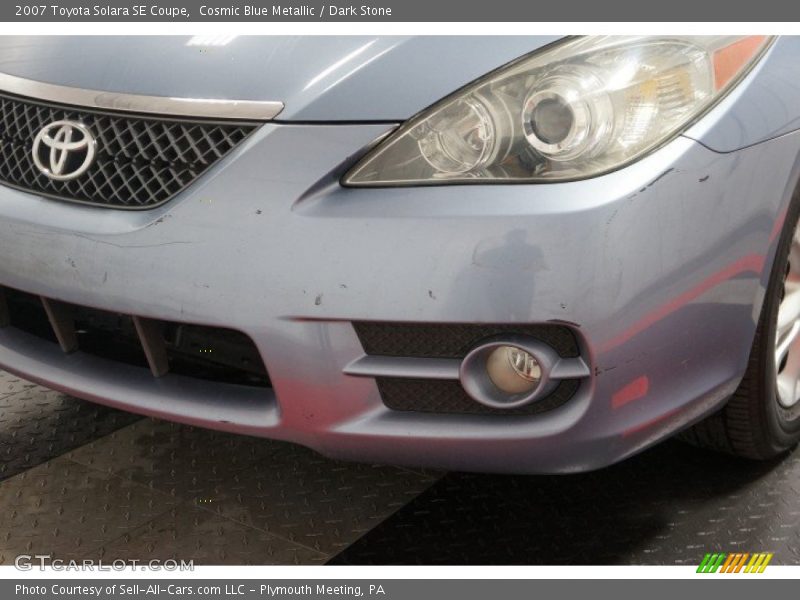 Cosmic Blue Metallic / Dark Stone 2007 Toyota Solara SE Coupe