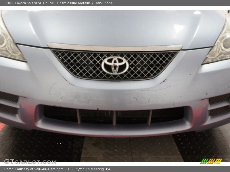 Cosmic Blue Metallic / Dark Stone 2007 Toyota Solara SE Coupe
