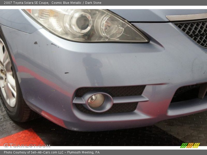 Cosmic Blue Metallic / Dark Stone 2007 Toyota Solara SE Coupe