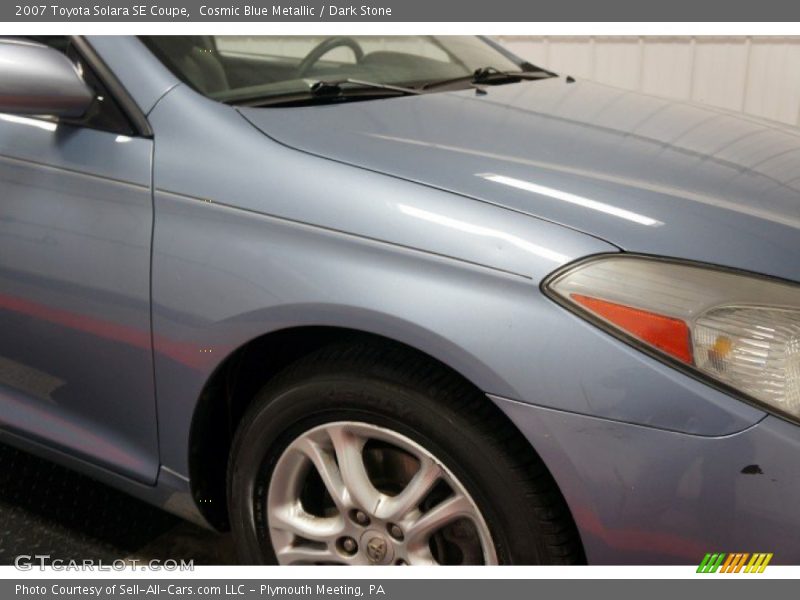 Cosmic Blue Metallic / Dark Stone 2007 Toyota Solara SE Coupe