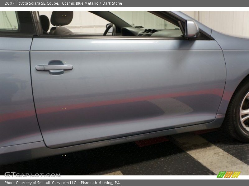Cosmic Blue Metallic / Dark Stone 2007 Toyota Solara SE Coupe