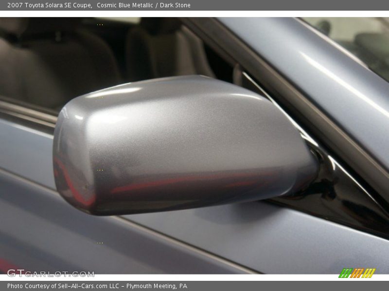 Cosmic Blue Metallic / Dark Stone 2007 Toyota Solara SE Coupe