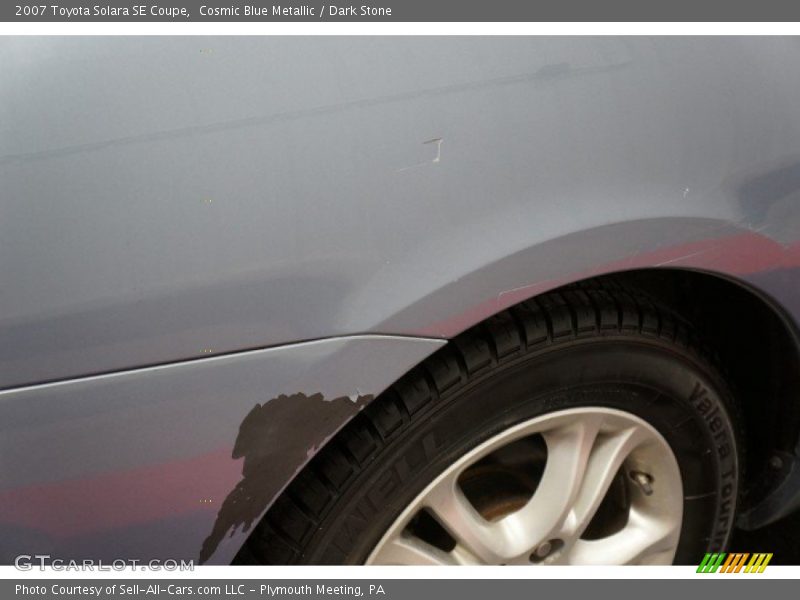 Cosmic Blue Metallic / Dark Stone 2007 Toyota Solara SE Coupe