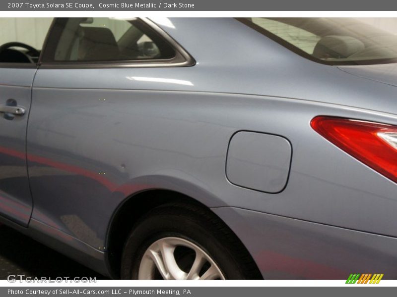 Cosmic Blue Metallic / Dark Stone 2007 Toyota Solara SE Coupe