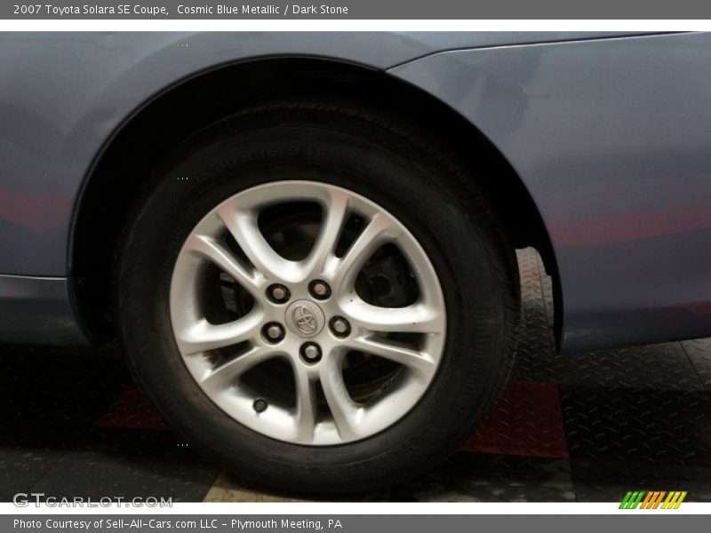 Cosmic Blue Metallic / Dark Stone 2007 Toyota Solara SE Coupe