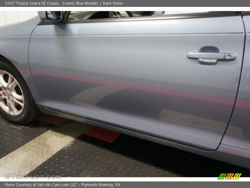 Cosmic Blue Metallic / Dark Stone 2007 Toyota Solara SE Coupe