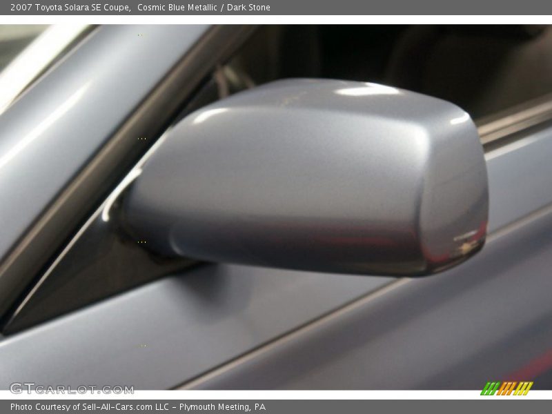 Cosmic Blue Metallic / Dark Stone 2007 Toyota Solara SE Coupe