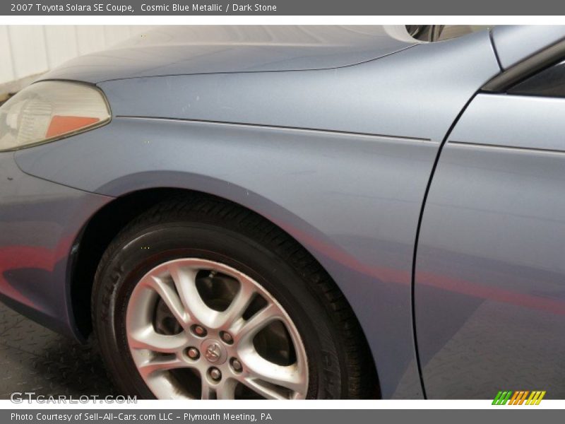 Cosmic Blue Metallic / Dark Stone 2007 Toyota Solara SE Coupe
