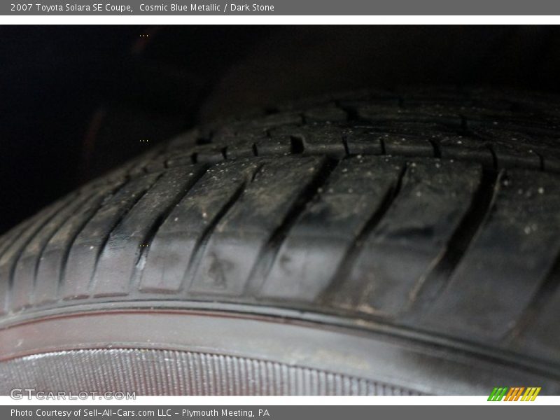 Cosmic Blue Metallic / Dark Stone 2007 Toyota Solara SE Coupe