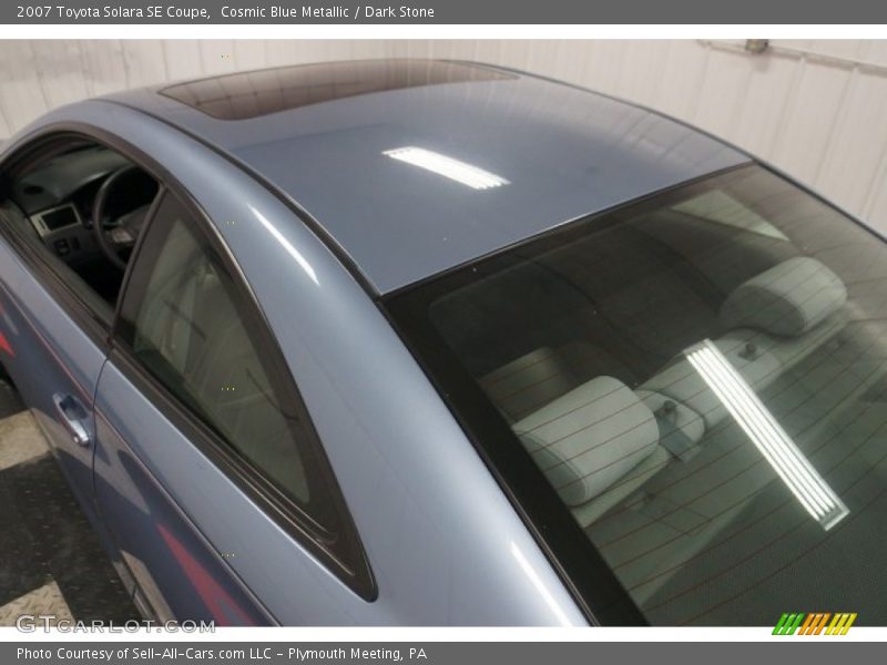 Cosmic Blue Metallic / Dark Stone 2007 Toyota Solara SE Coupe