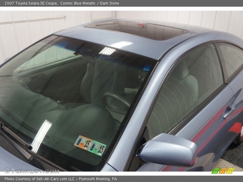 Cosmic Blue Metallic / Dark Stone 2007 Toyota Solara SE Coupe