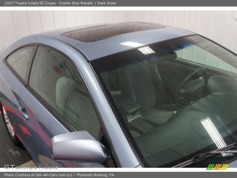 Cosmic Blue Metallic / Dark Stone 2007 Toyota Solara SE Coupe