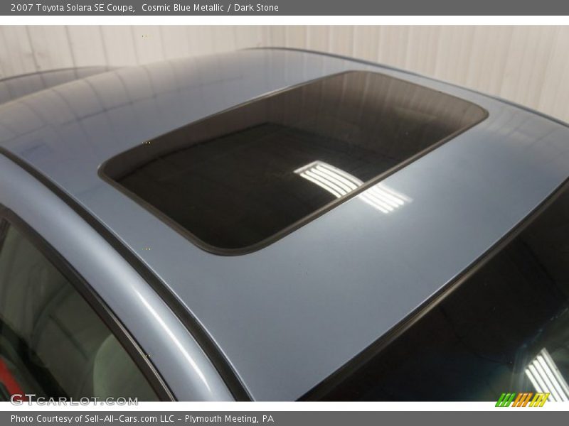 Cosmic Blue Metallic / Dark Stone 2007 Toyota Solara SE Coupe