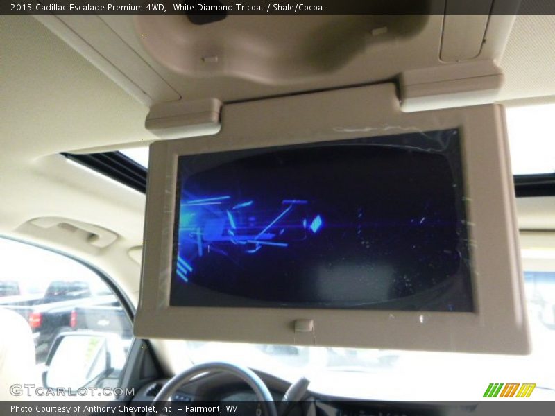 White Diamond Tricoat / Shale/Cocoa 2015 Cadillac Escalade Premium 4WD