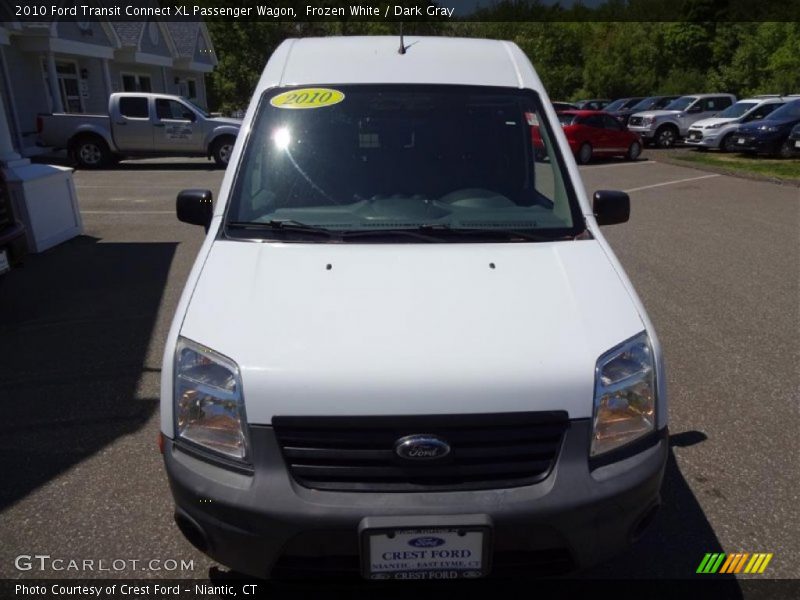 Frozen White / Dark Gray 2010 Ford Transit Connect XL Passenger Wagon