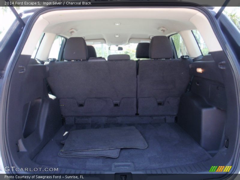 Ingot Silver / Charcoal Black 2014 Ford Escape S