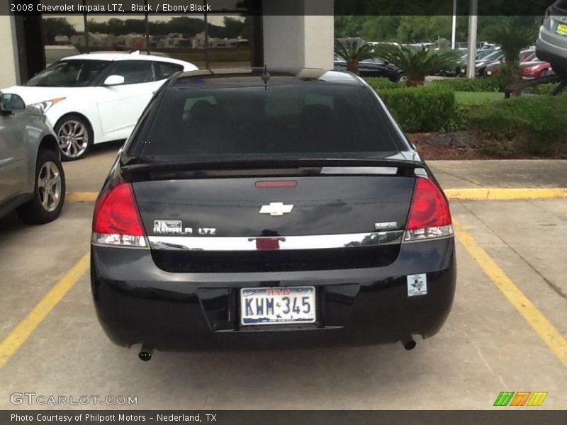 Black / Ebony Black 2008 Chevrolet Impala LTZ