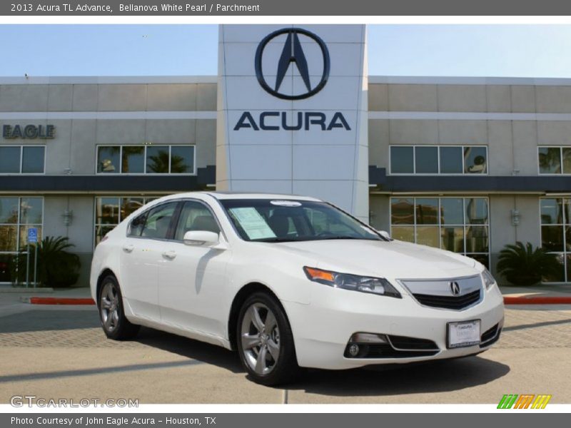 Bellanova White Pearl / Parchment 2013 Acura TL Advance