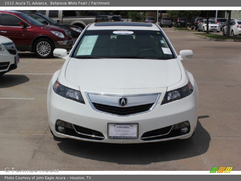 Bellanova White Pearl / Parchment 2013 Acura TL Advance