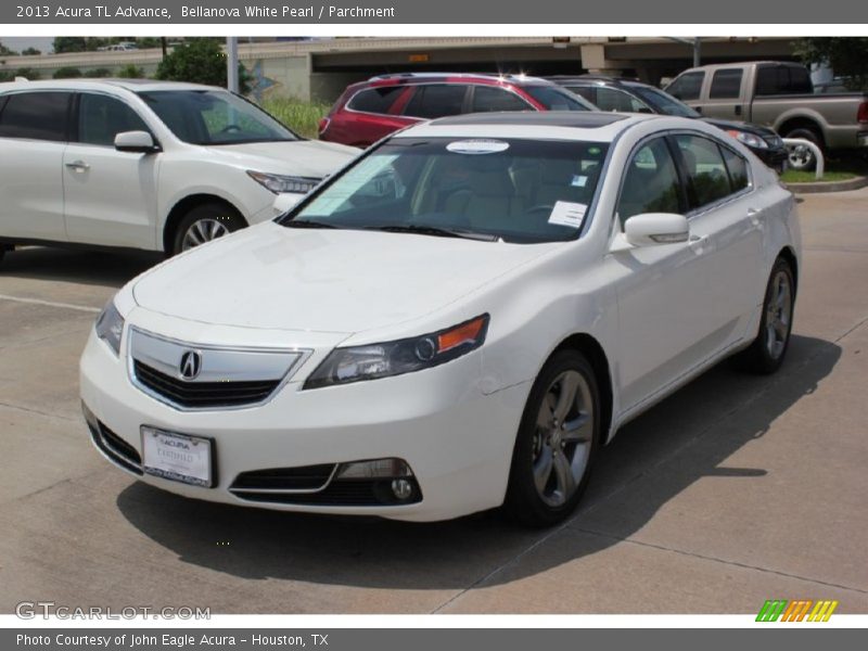 Bellanova White Pearl / Parchment 2013 Acura TL Advance