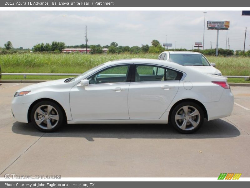 Bellanova White Pearl / Parchment 2013 Acura TL Advance