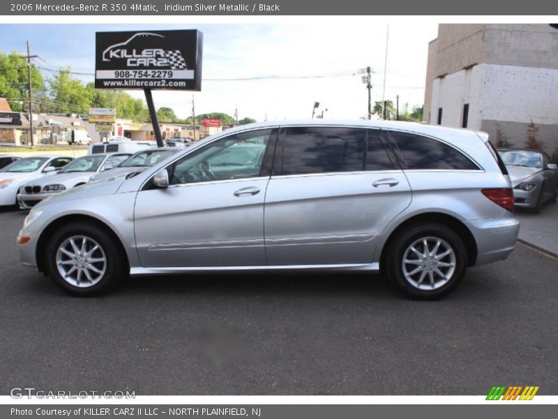 Iridium Silver Metallic / Black 2006 Mercedes-Benz R 350 4Matic