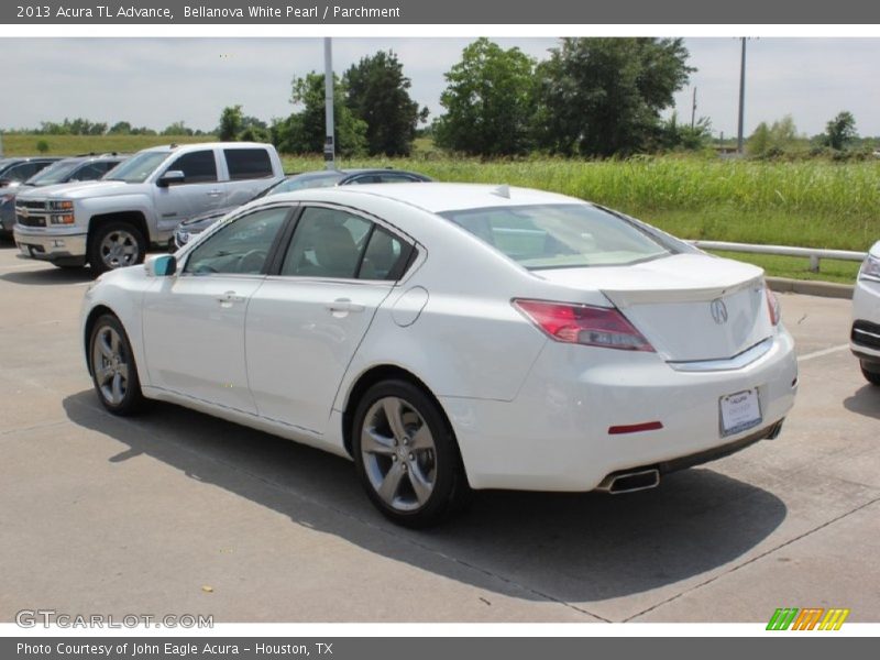 Bellanova White Pearl / Parchment 2013 Acura TL Advance