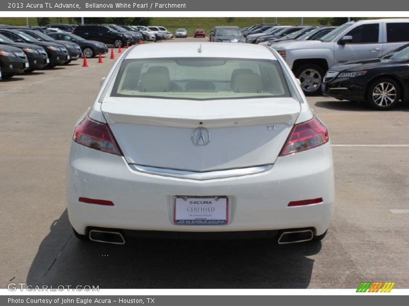 Bellanova White Pearl / Parchment 2013 Acura TL Advance