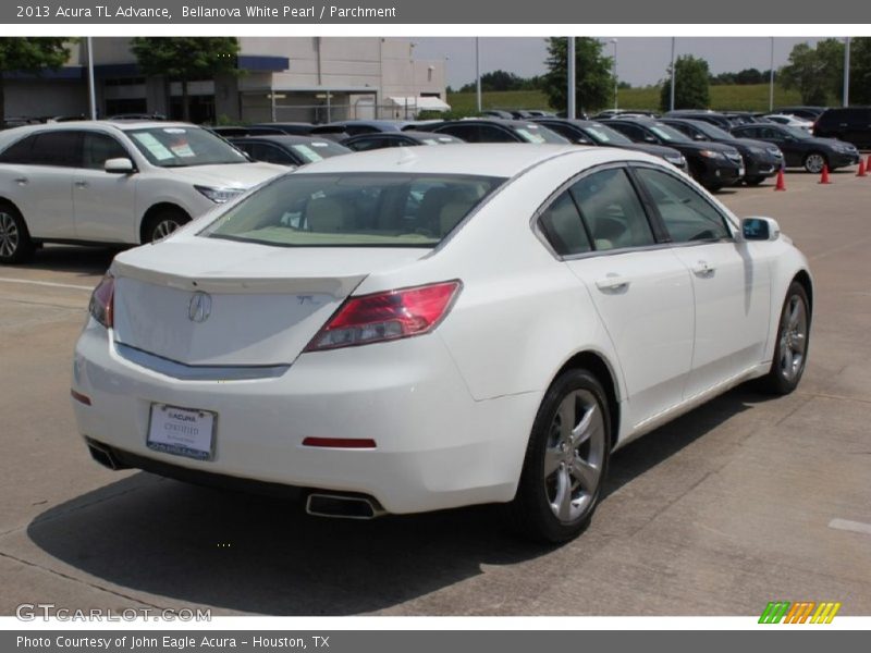 Bellanova White Pearl / Parchment 2013 Acura TL Advance