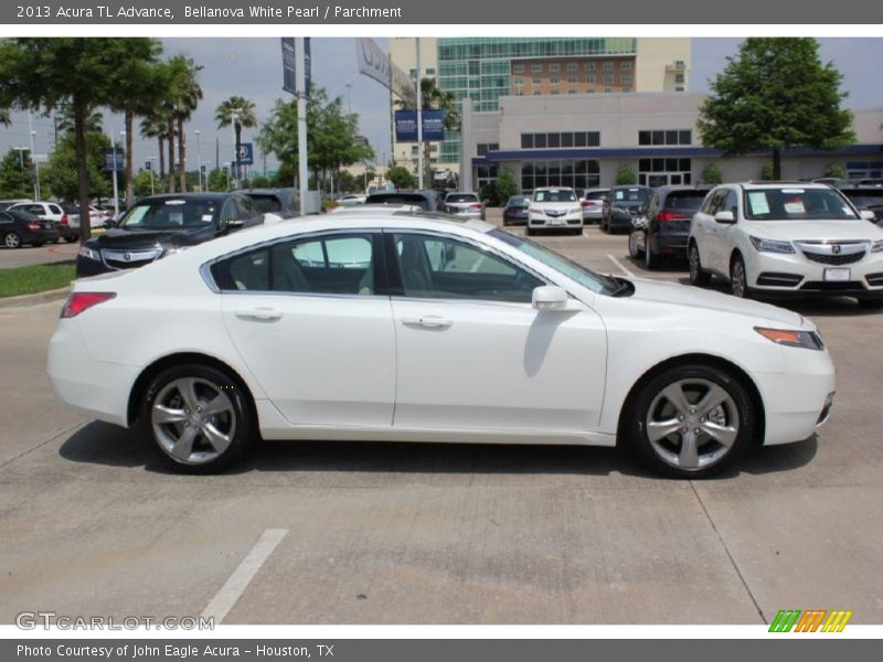 Bellanova White Pearl / Parchment 2013 Acura TL Advance