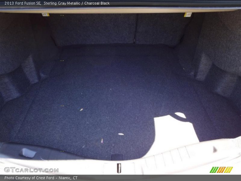 Sterling Gray Metallic / Charcoal Black 2013 Ford Fusion SE