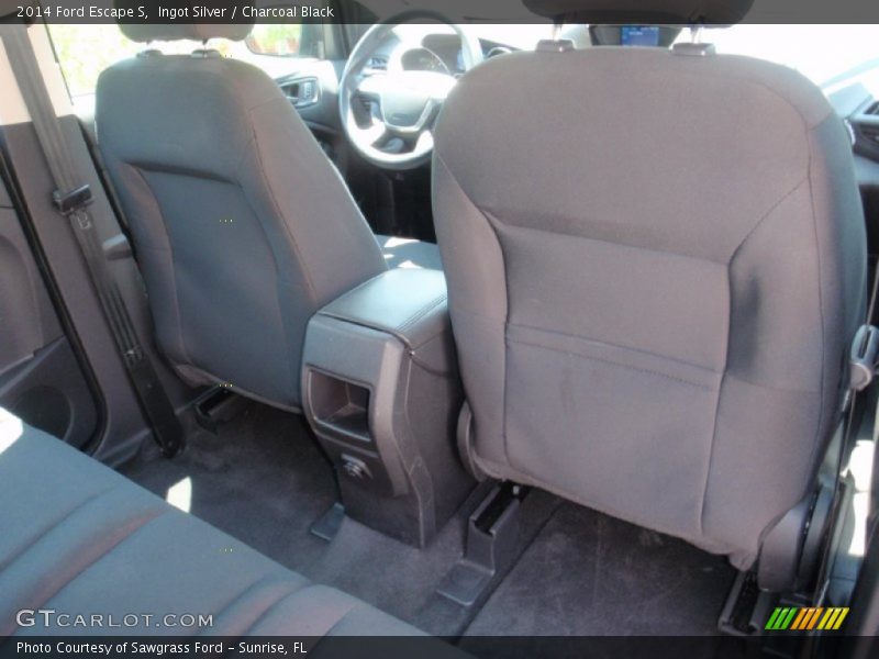 Ingot Silver / Charcoal Black 2014 Ford Escape S
