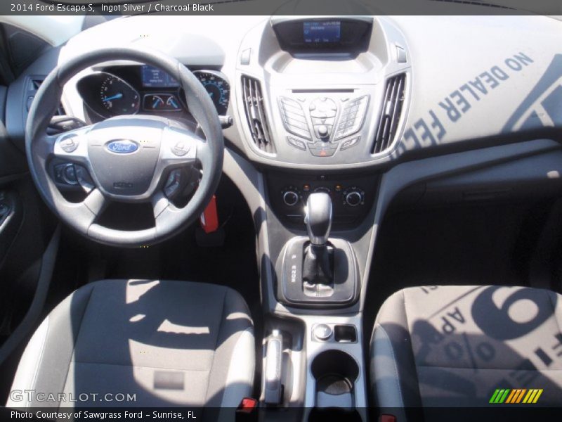 Ingot Silver / Charcoal Black 2014 Ford Escape S