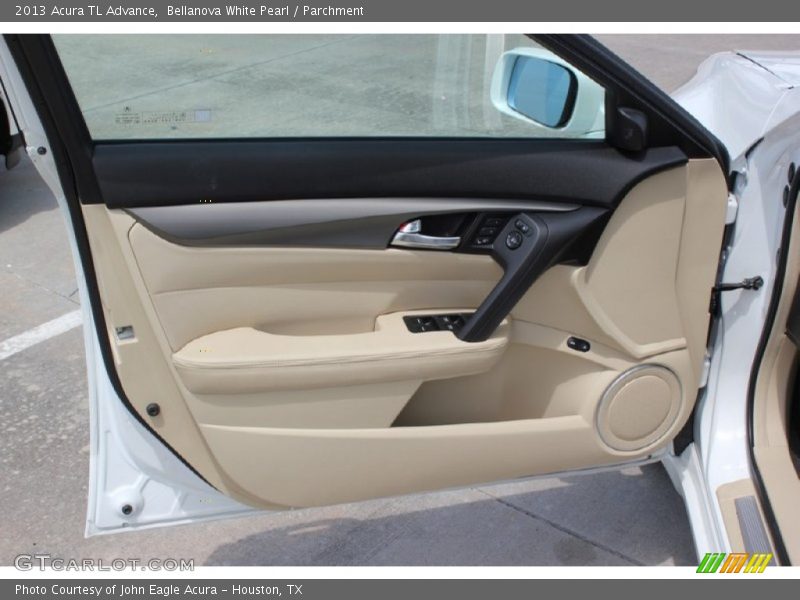 Bellanova White Pearl / Parchment 2013 Acura TL Advance