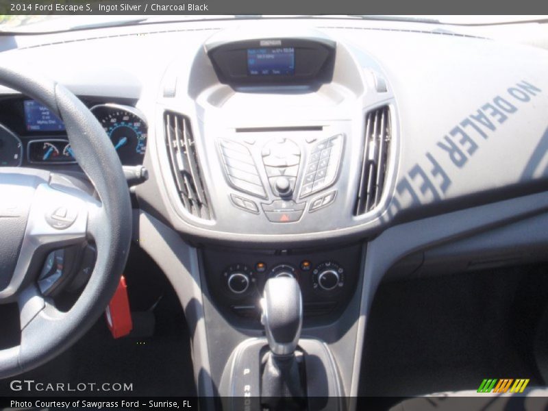 Ingot Silver / Charcoal Black 2014 Ford Escape S