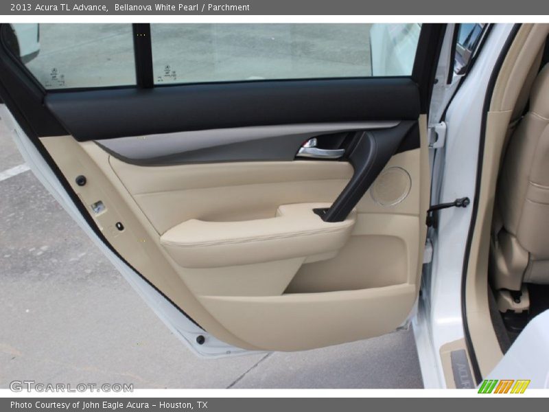Bellanova White Pearl / Parchment 2013 Acura TL Advance