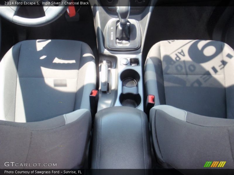 Ingot Silver / Charcoal Black 2014 Ford Escape S